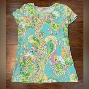 Lilly Pulitzer Karrie Short Sleeve Tshirt Size S